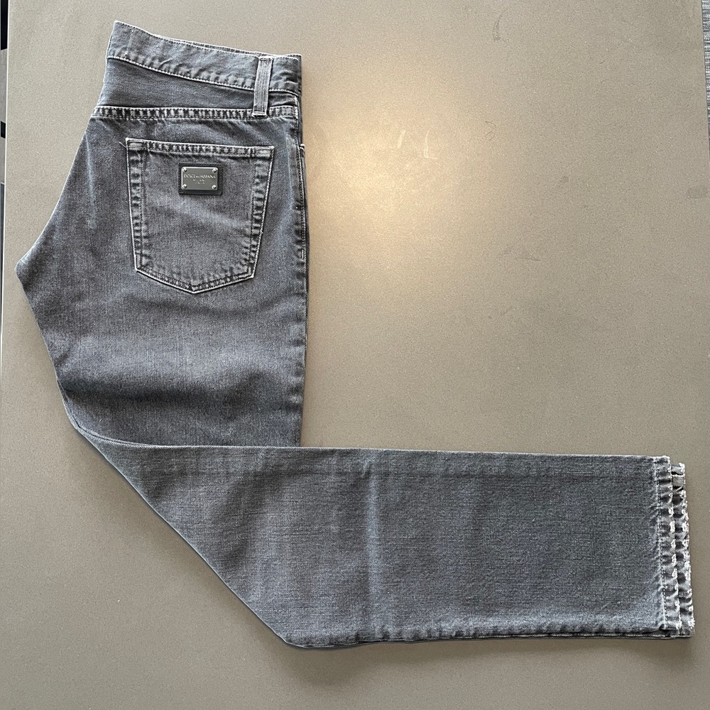Dolce & Gabbana straight tapered jeans